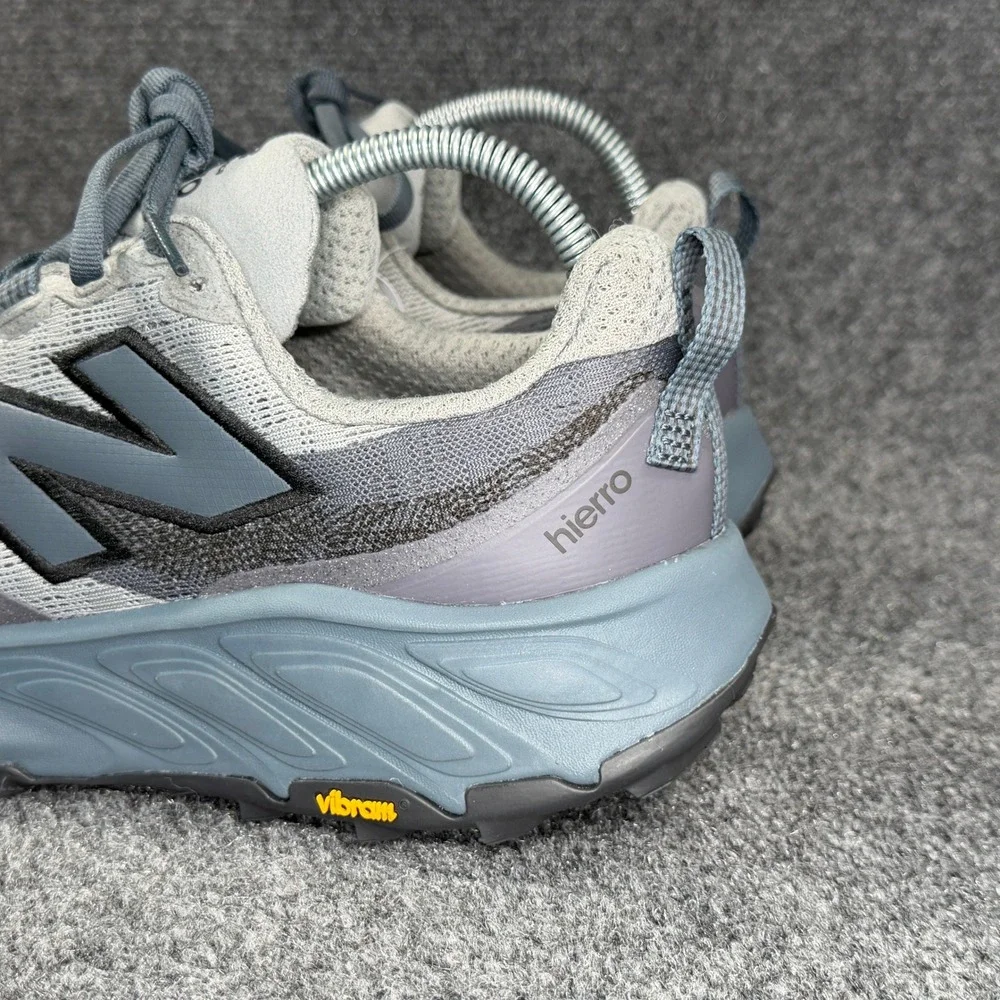 New Balance Fresh Foam X Hierro v9 Trial Running Shoes Men's 114E Grey Athletic